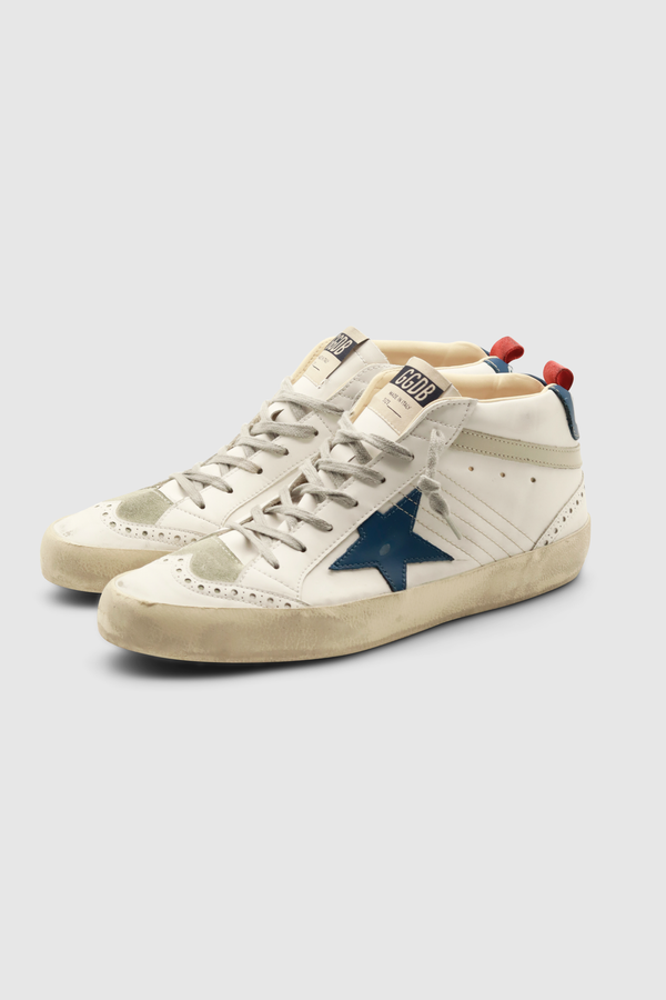 Mid Star Sneaker White/ Ice/ Ocean