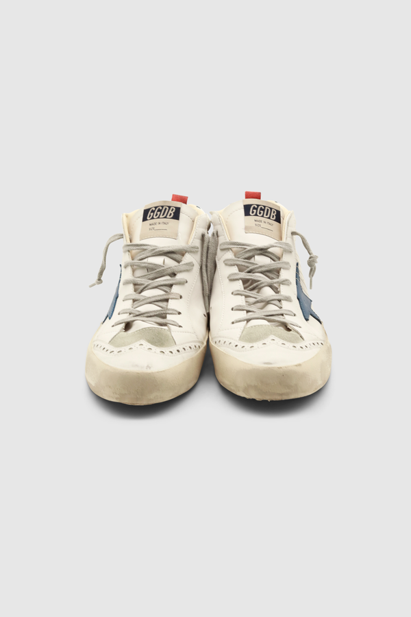 Mid Star Sneaker White/ Ice/ Ocean