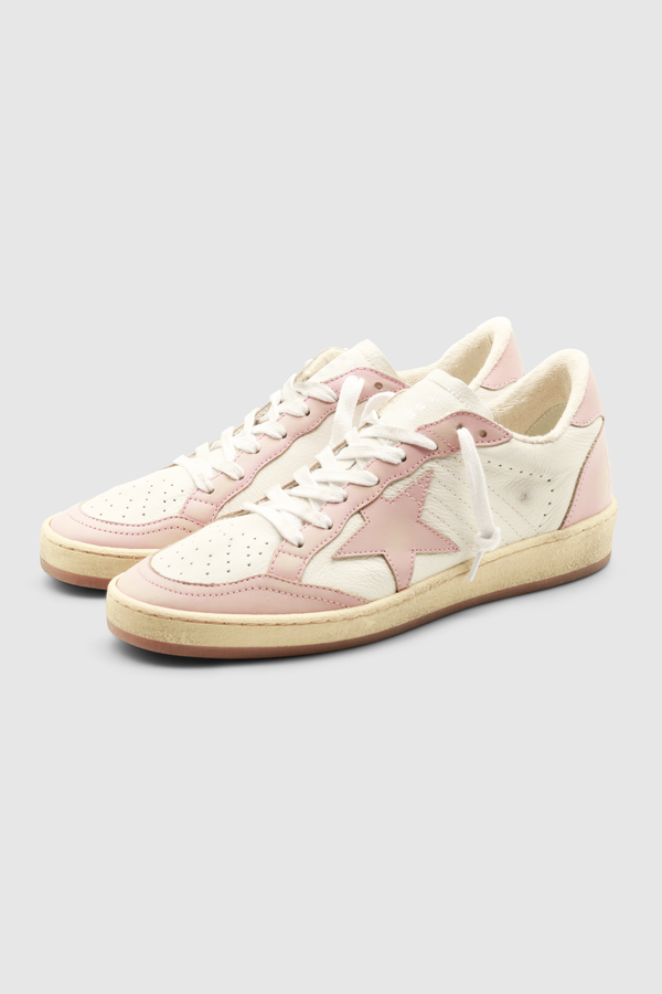 Ball Star Sneaker White/ Pink