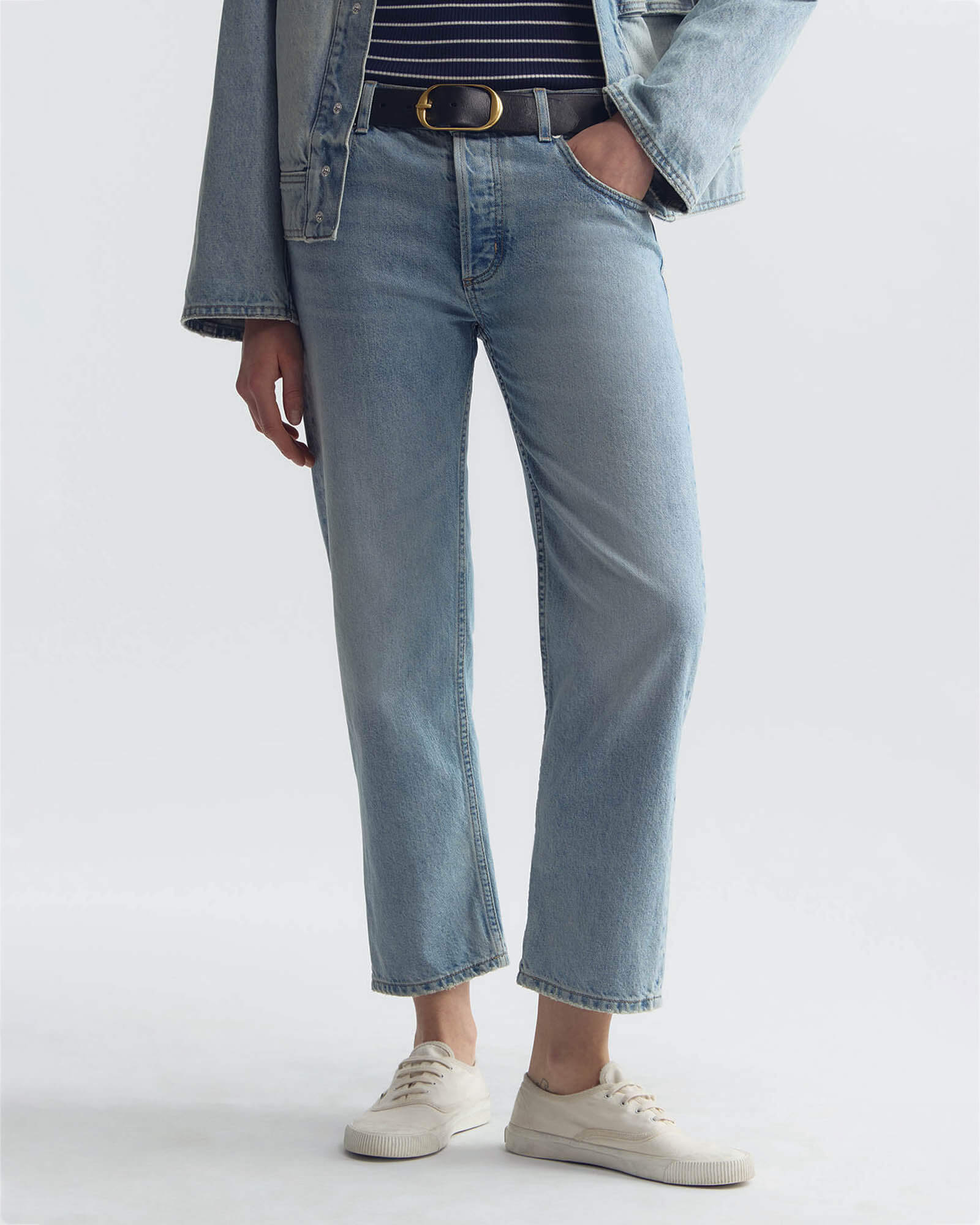 Low-Rise Jean Alice Wash