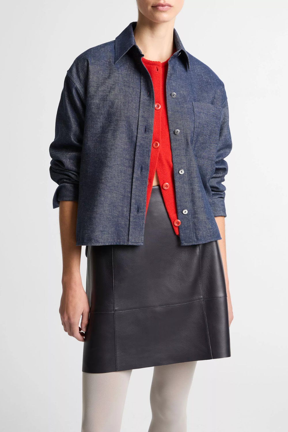 Bluse Chambray