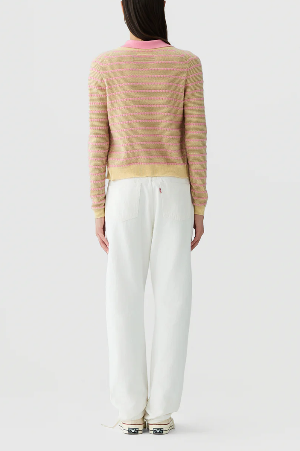 Cardigan Jane mit Bubble-Stripe-Strickstruktur