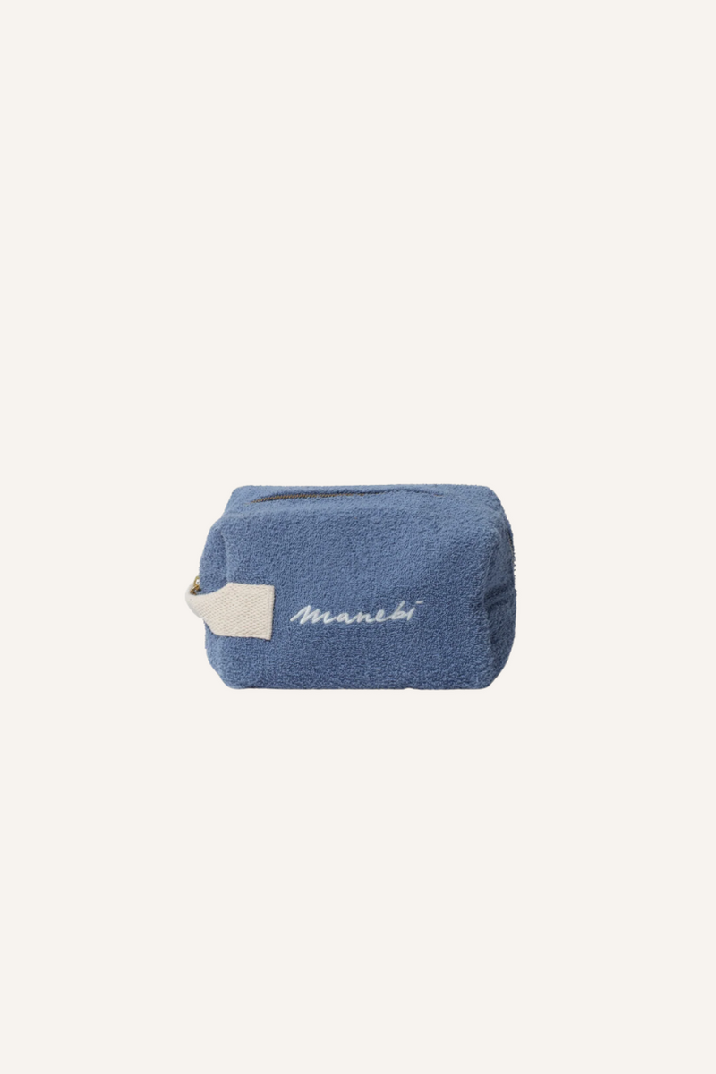 Große Beauty Case aus Softem Terry Cotton