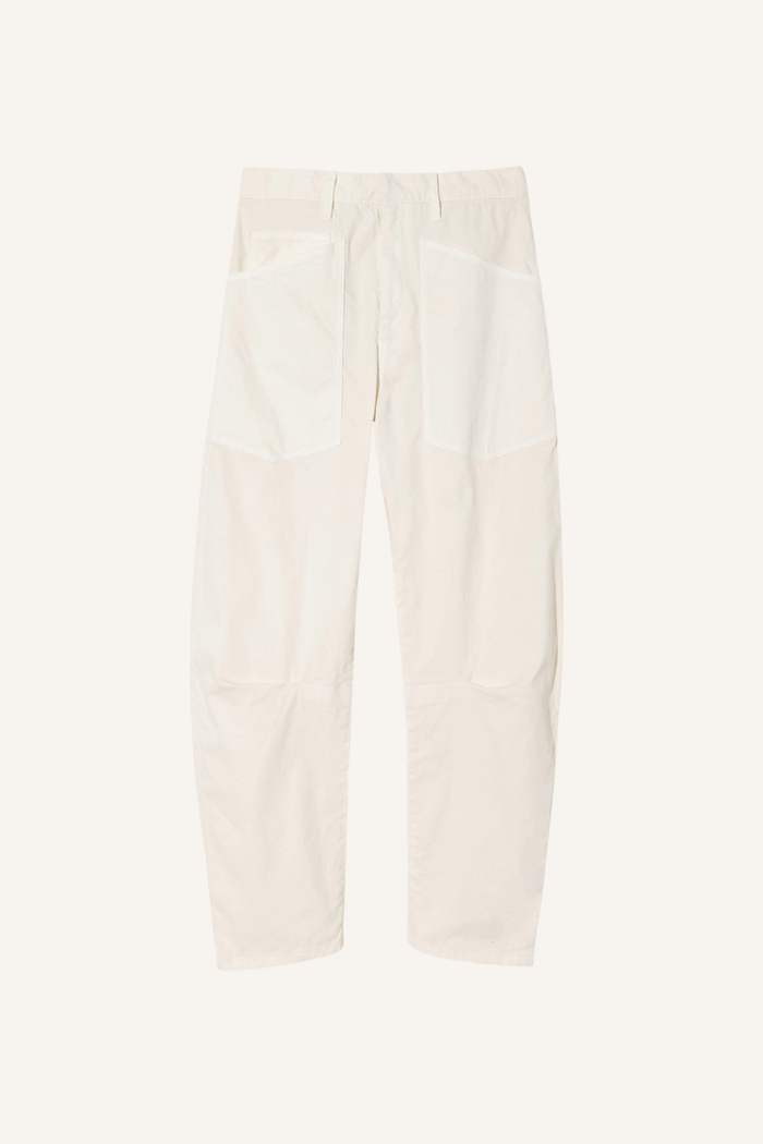 Mid-Rise Shon Hose mit Relaxed Barrel-Leg Silhouette
