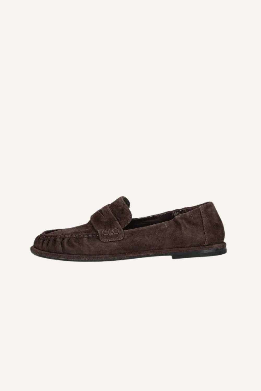 Loafer Mia in Reverse Coffee