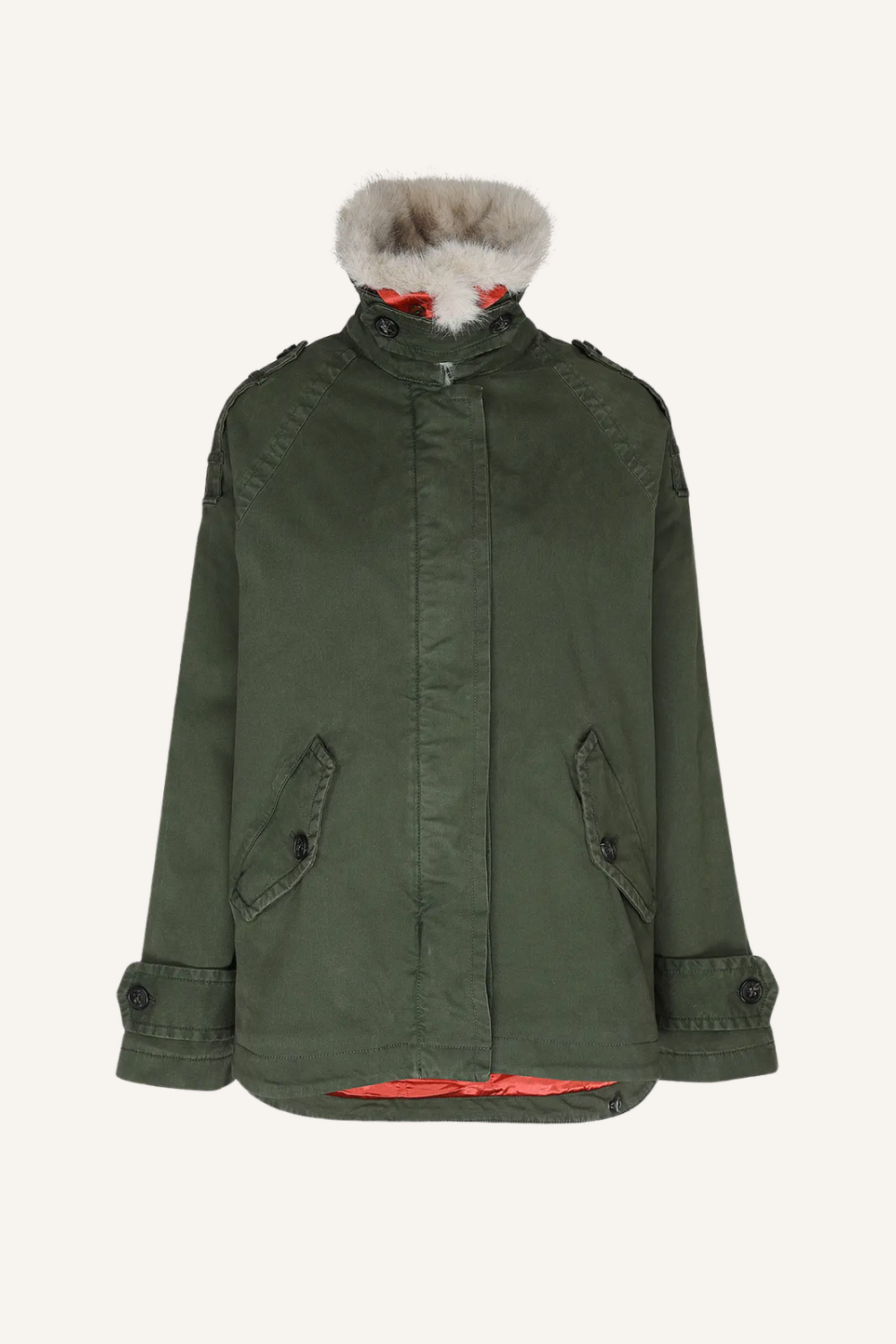 Jacke Nati in Olive
