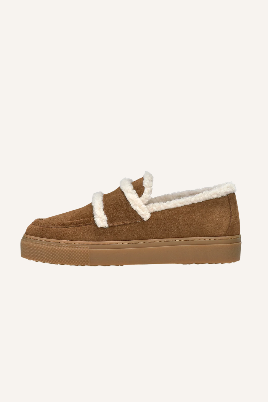 Loafer Shearling in Brown