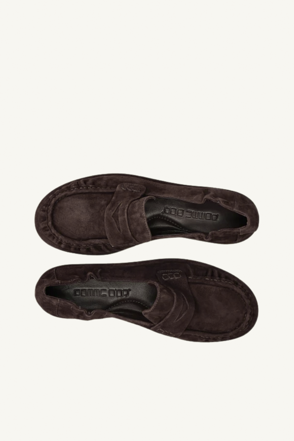 Loafer Mia in Reverse Coffee