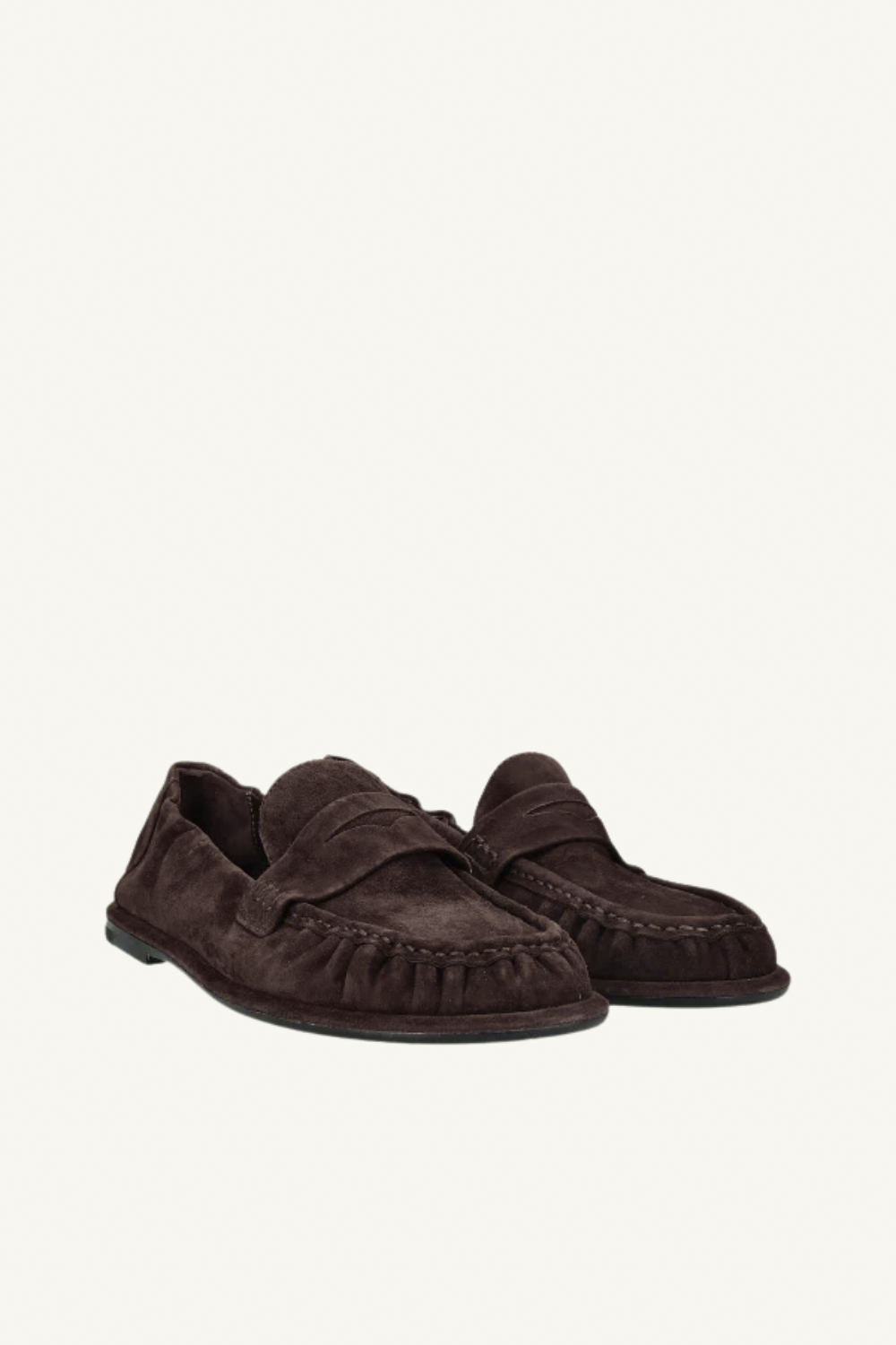 Loafer Mia in Reverse Coffee