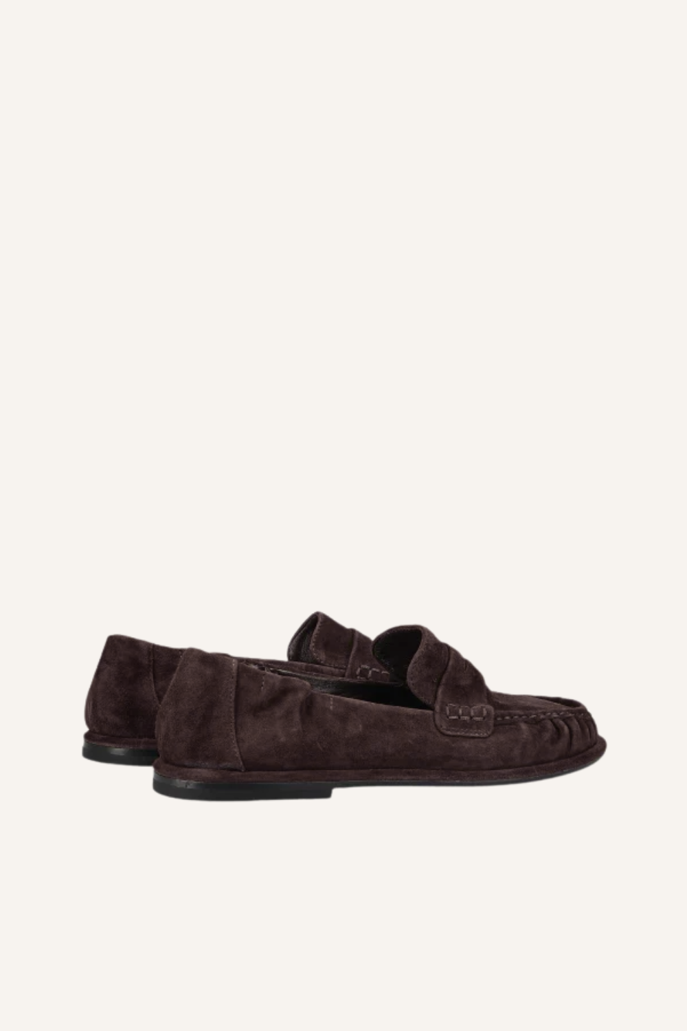 Loafer Mia in Reverse Coffee