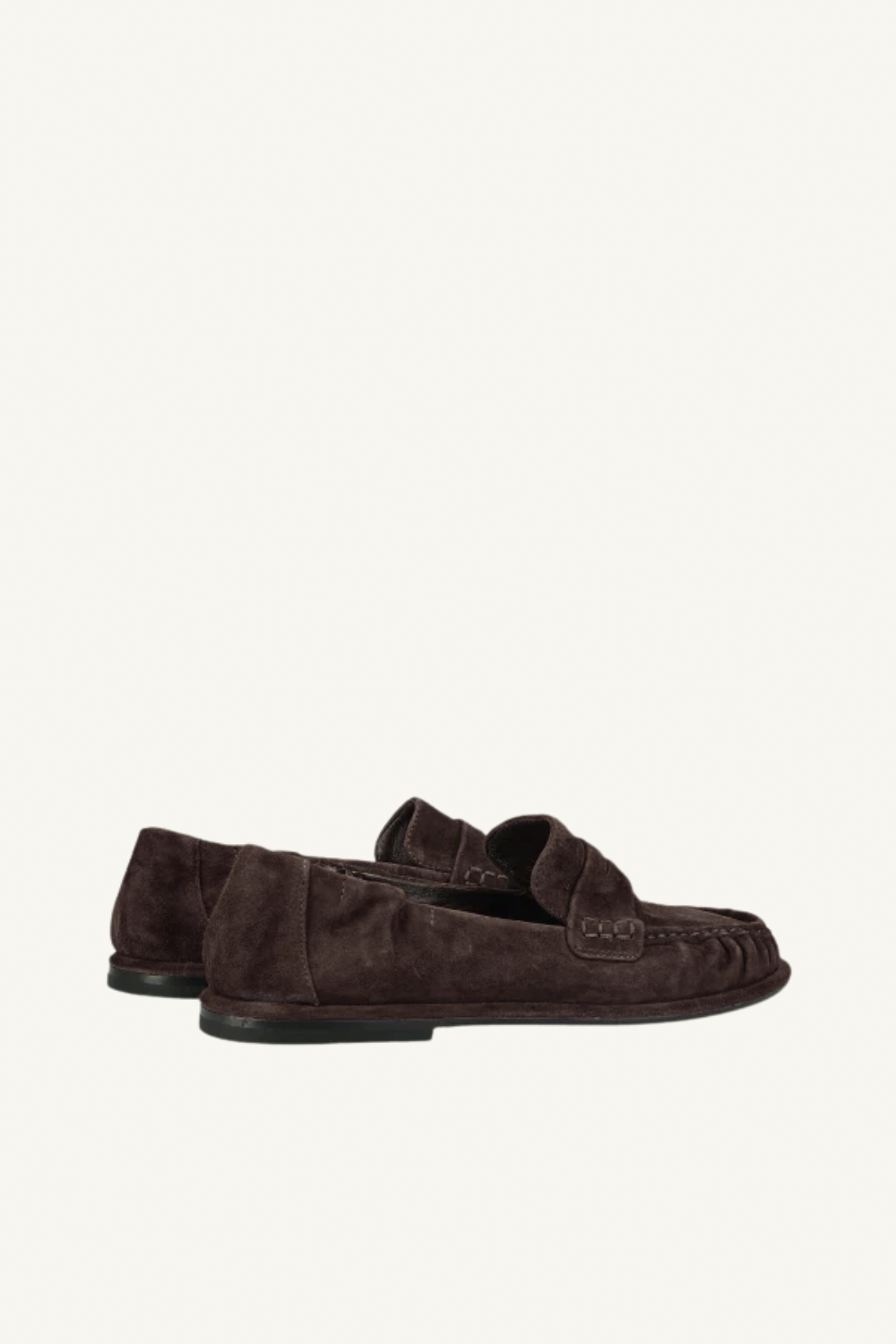 Loafer Mia in Reverse Coffee