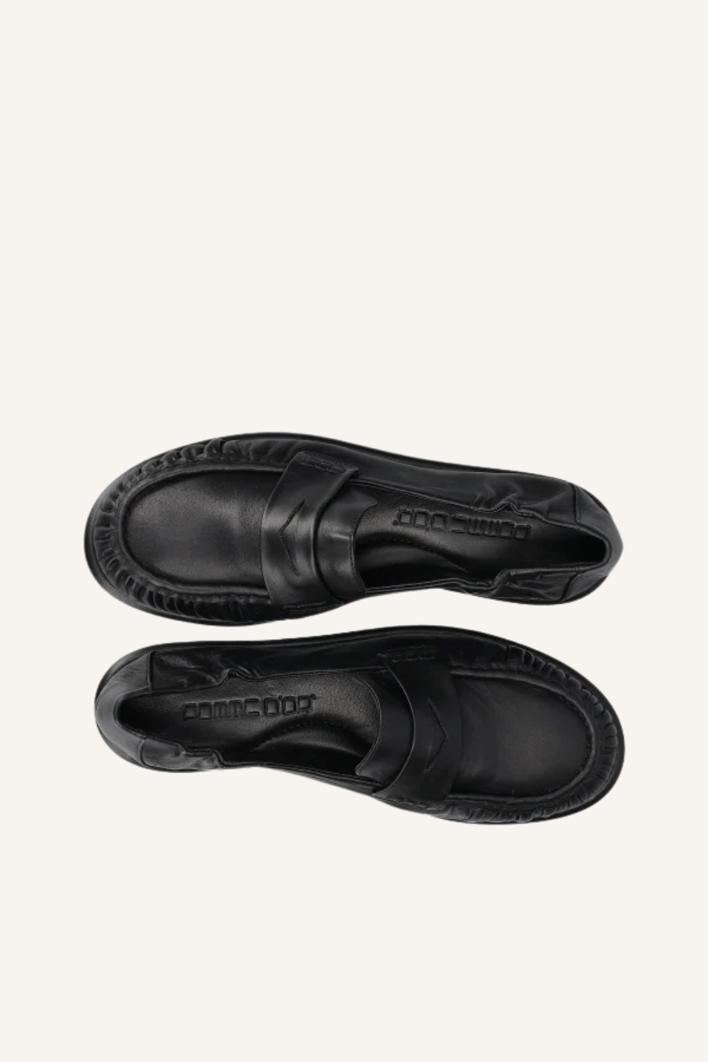 Loafer Mia in Seta Nero