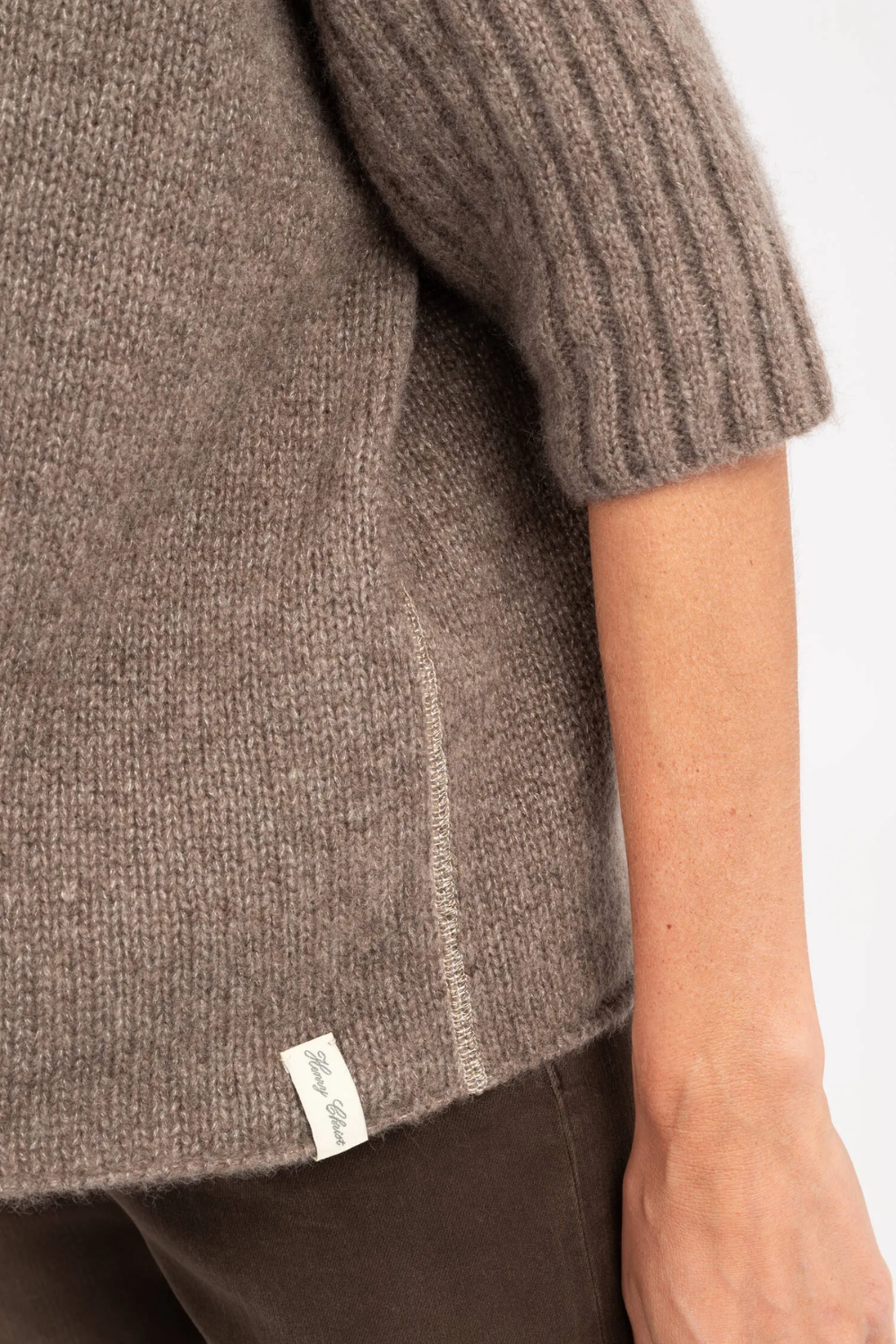 Pullover in Taupe