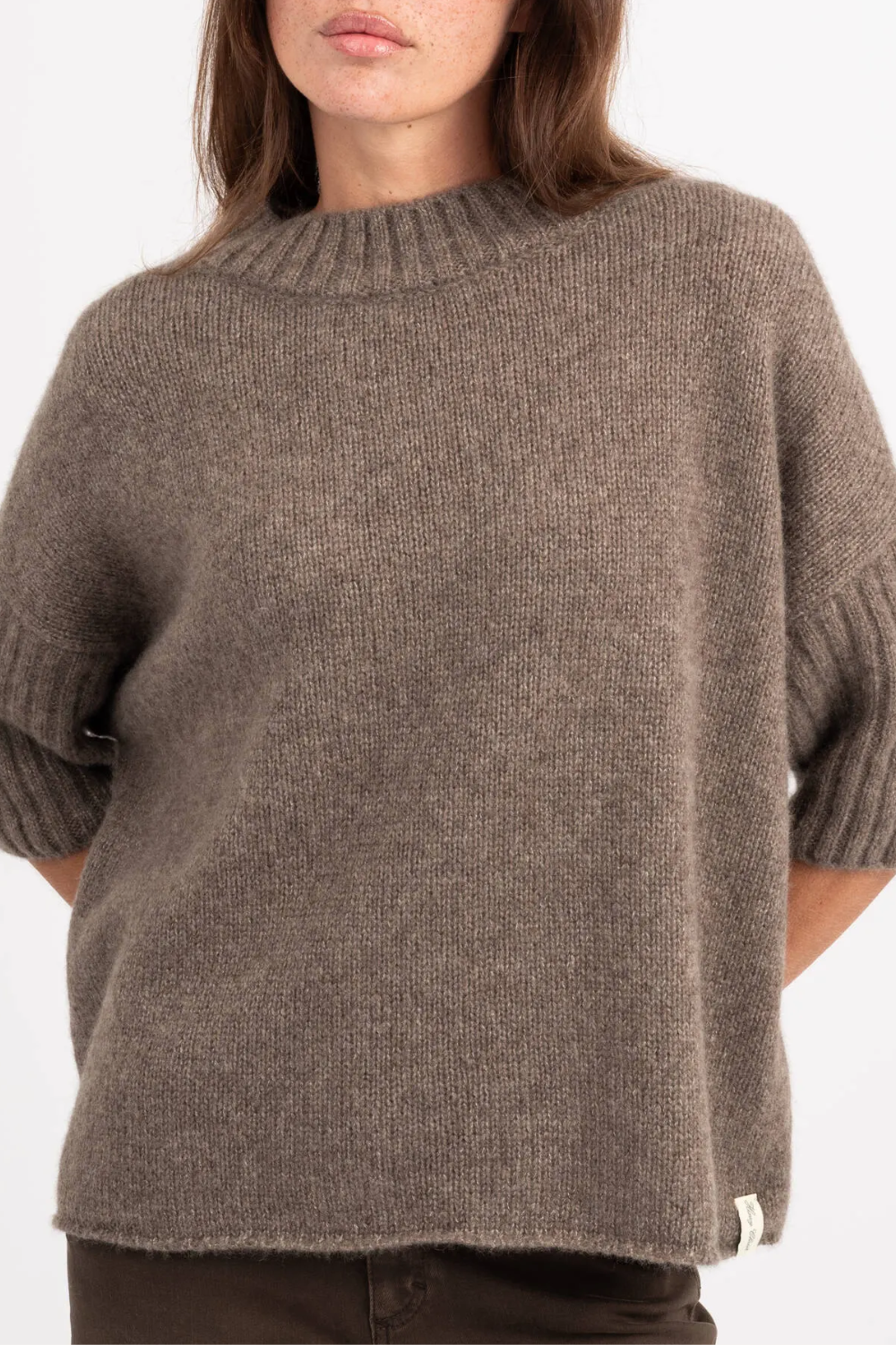 Pullover in Taupe