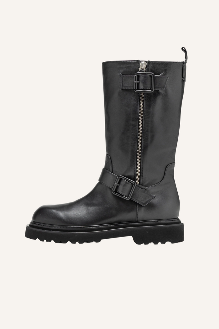 Stiefel Beth in Seta Nero