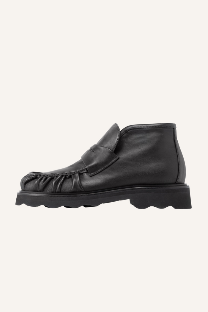 Loafer Nicky in Seta Nero