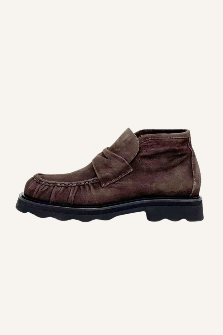 Loafer Nicky in Reverse Coffee