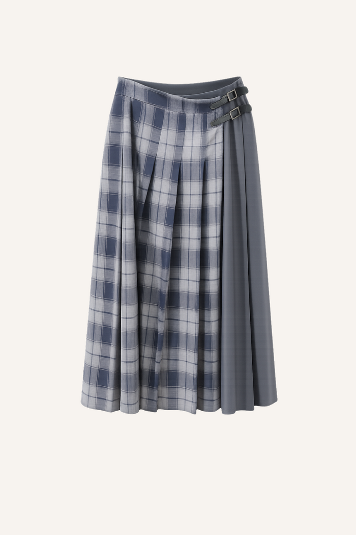 Rock in Blau und Grau