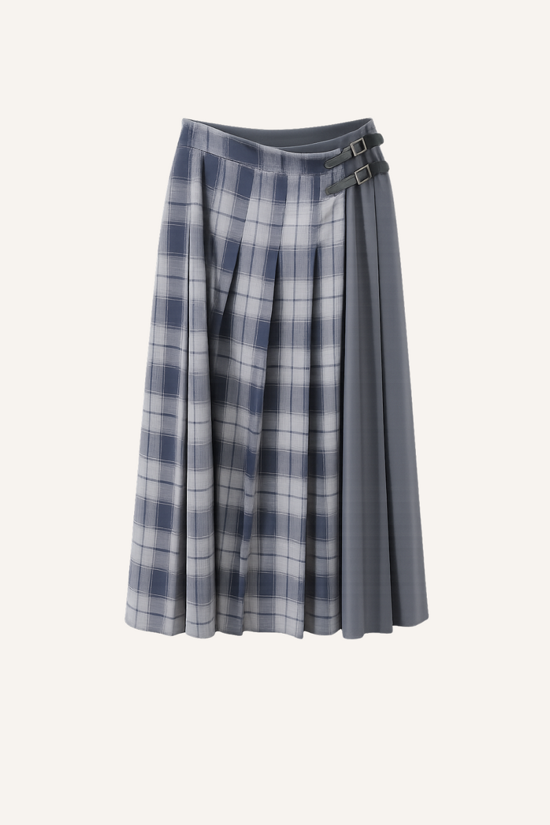 Rock in Blau und Grau