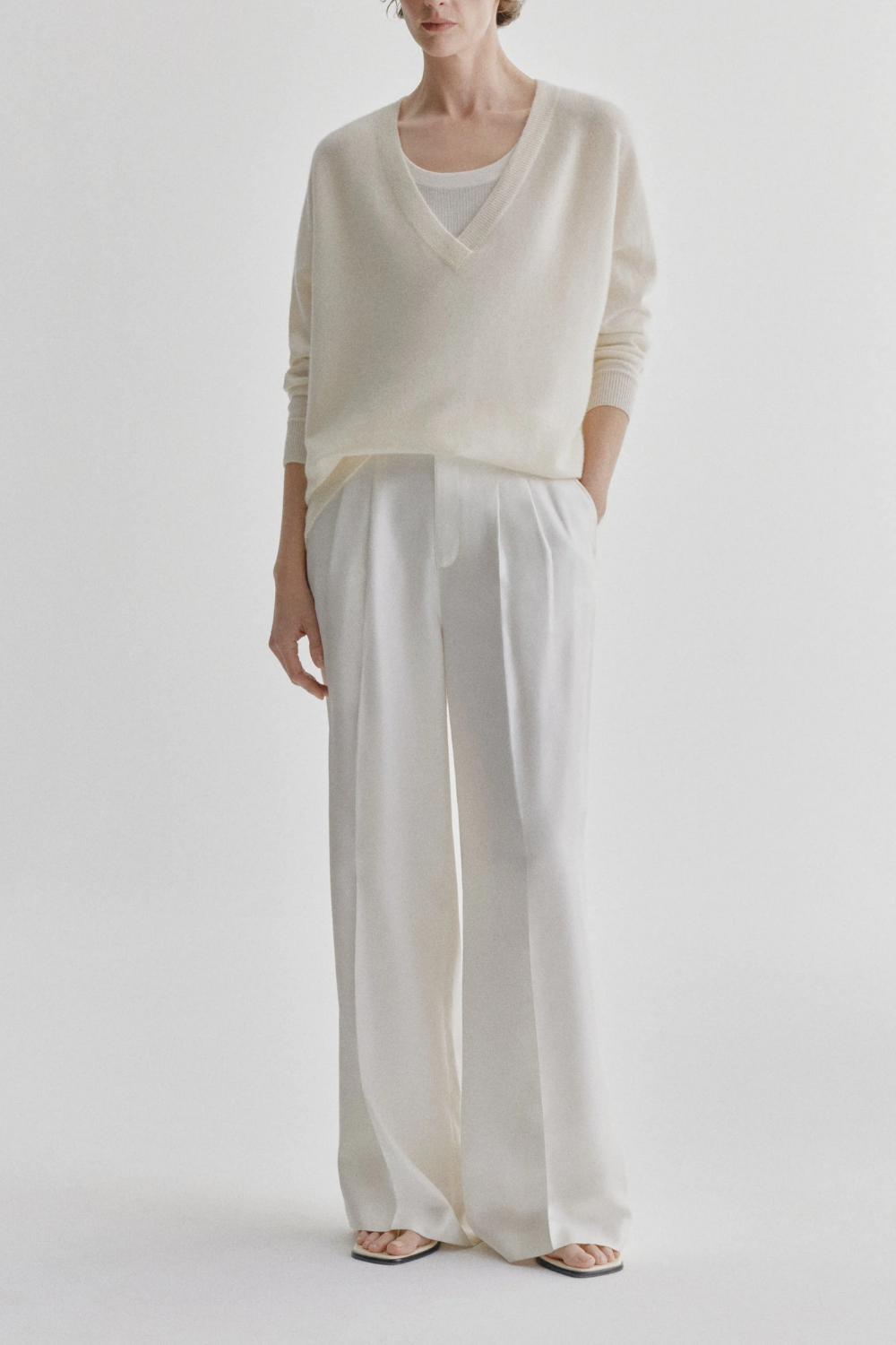 Sweater Kenny in Creme