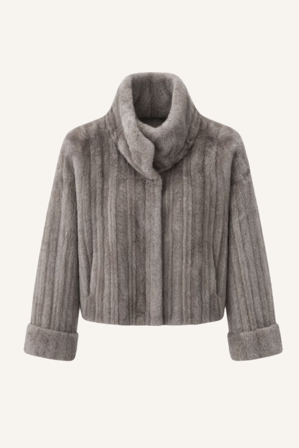 Jacke in Grau