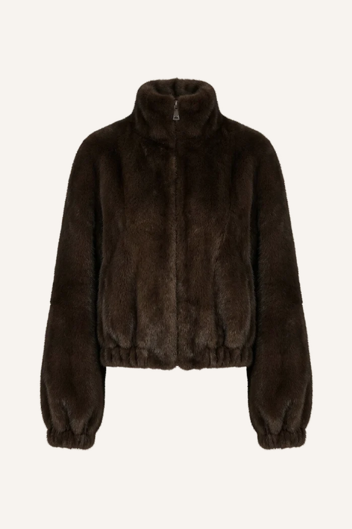 Jacke in Marron