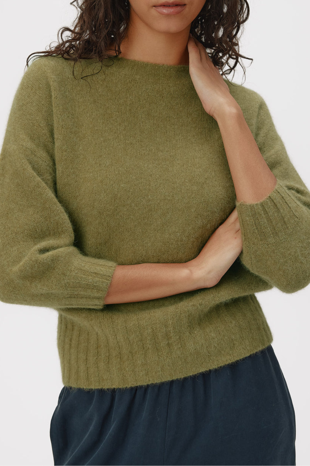 Sweatshirt Mona aus Waschbärwolle