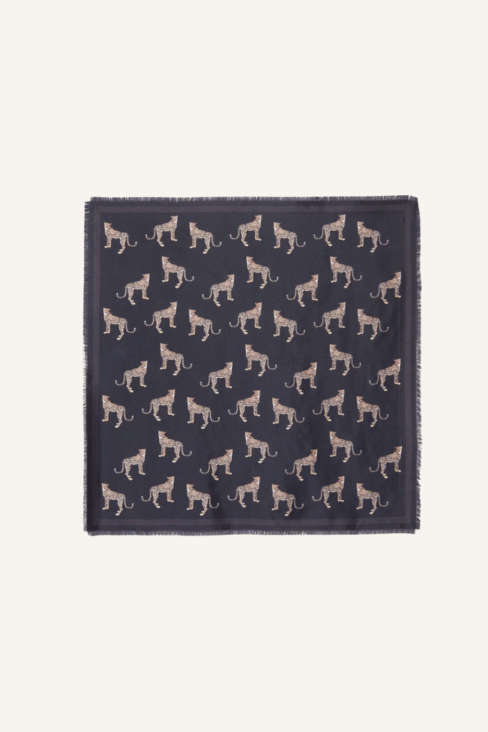 Schal Cheetah aus Seide