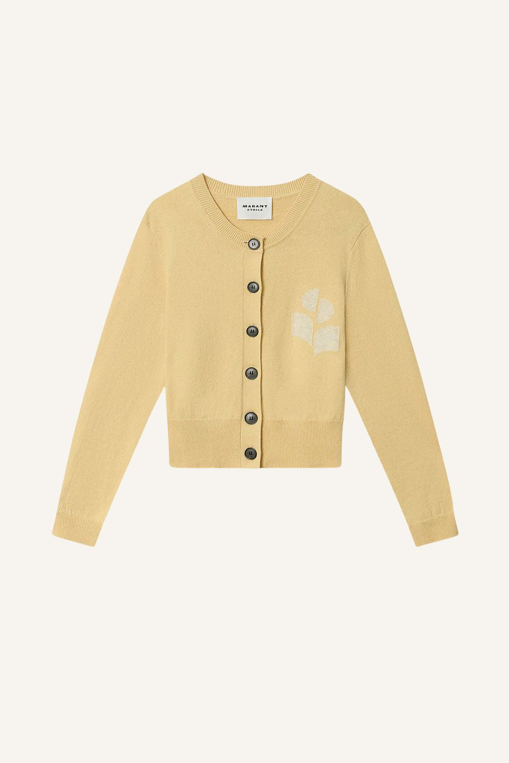 Cardigan Newton in Mustard