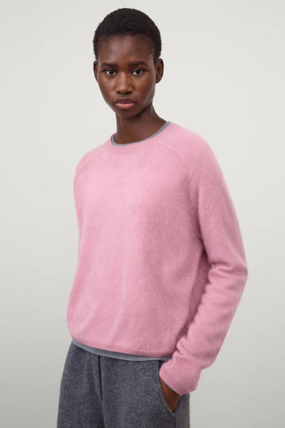 Sweatshirt Lexia in Petal Brushed