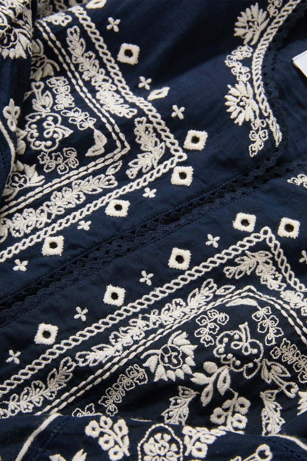 Cropped Bubble-Jacke aus Baumwollmix
