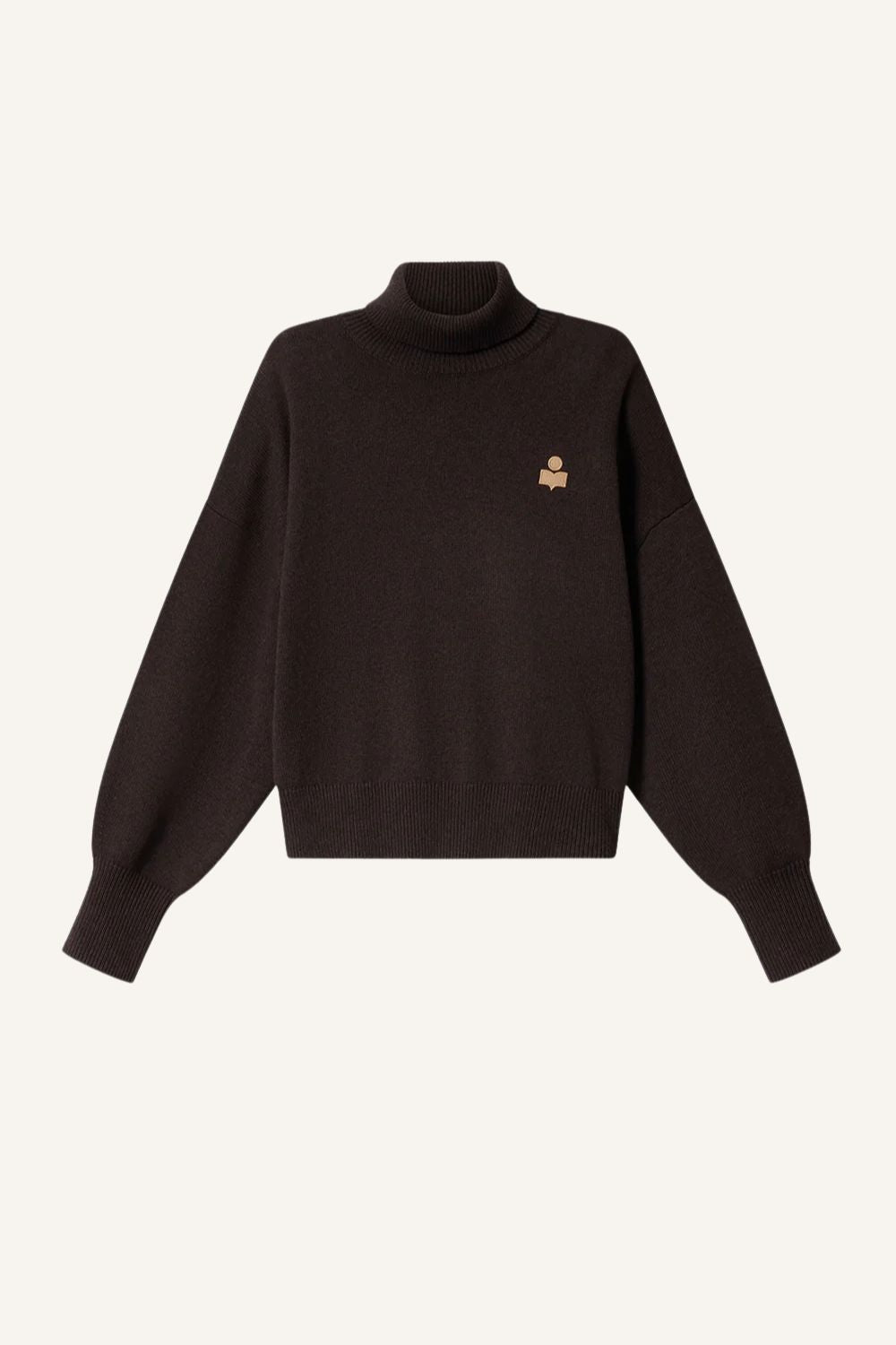 Rollkragenpullover Nasha in Chocolate