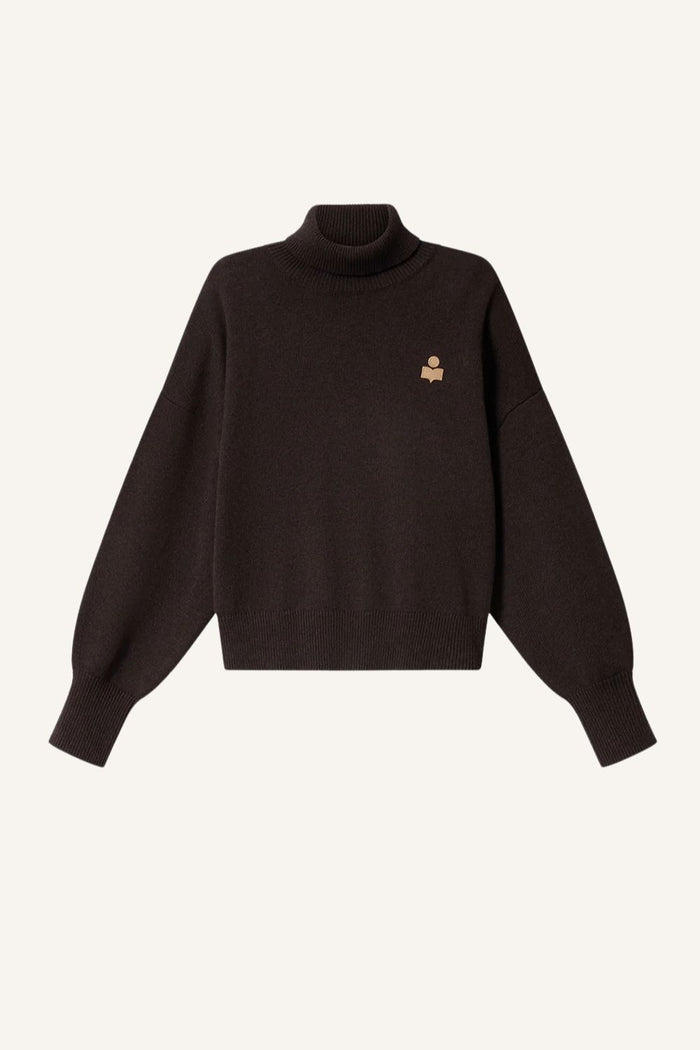 Rollkragenpullover Nasha in Chocolate