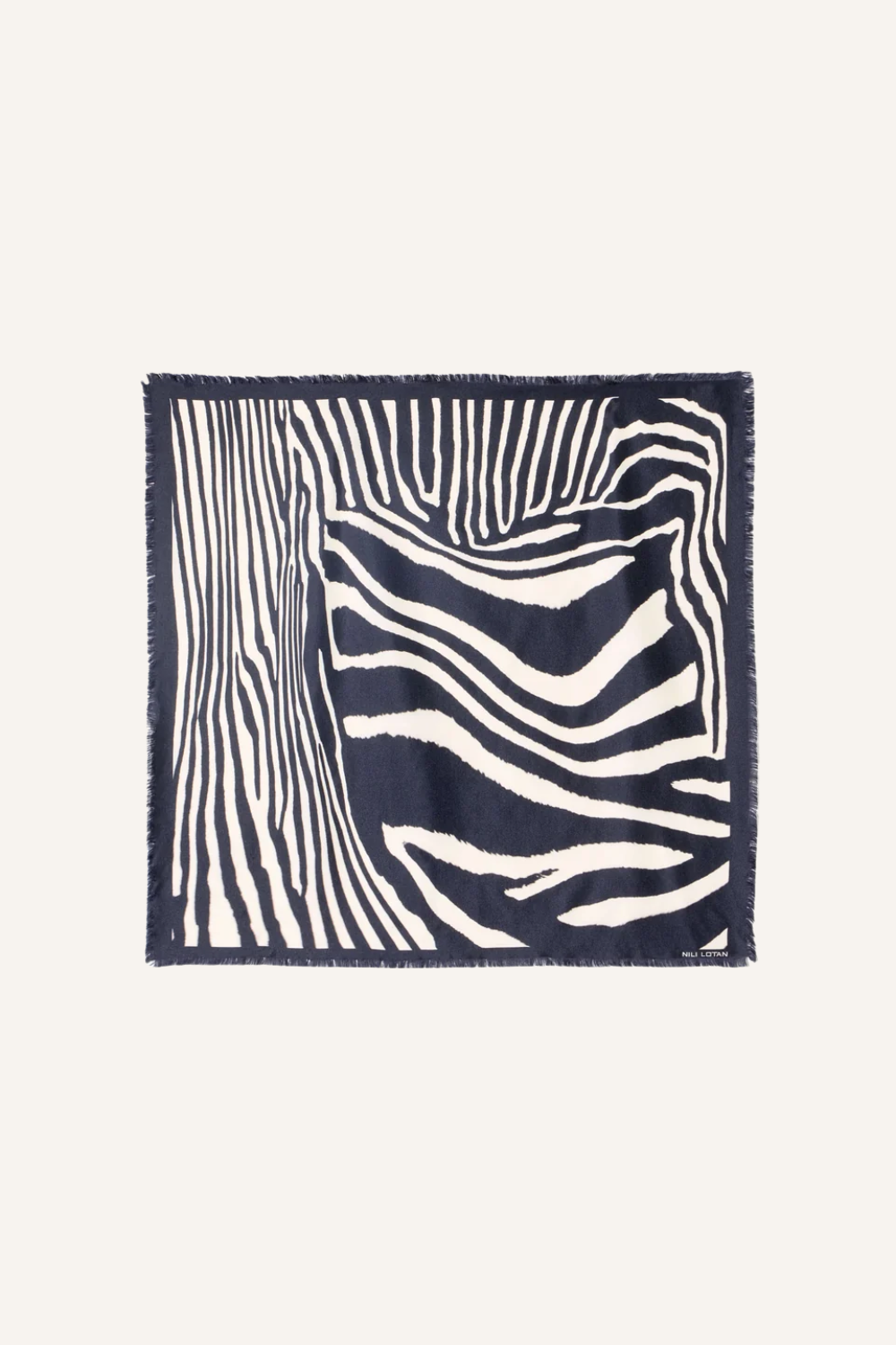 Schal Zebra aus Seide