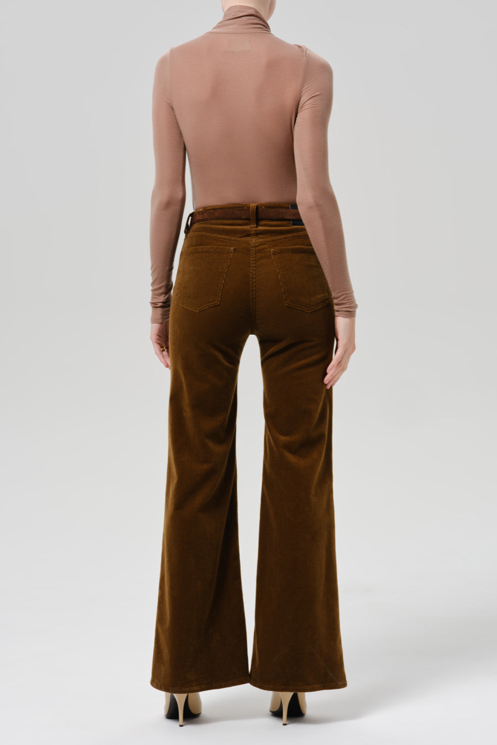 Jeans Kimberly 70 s Flare in Manuka