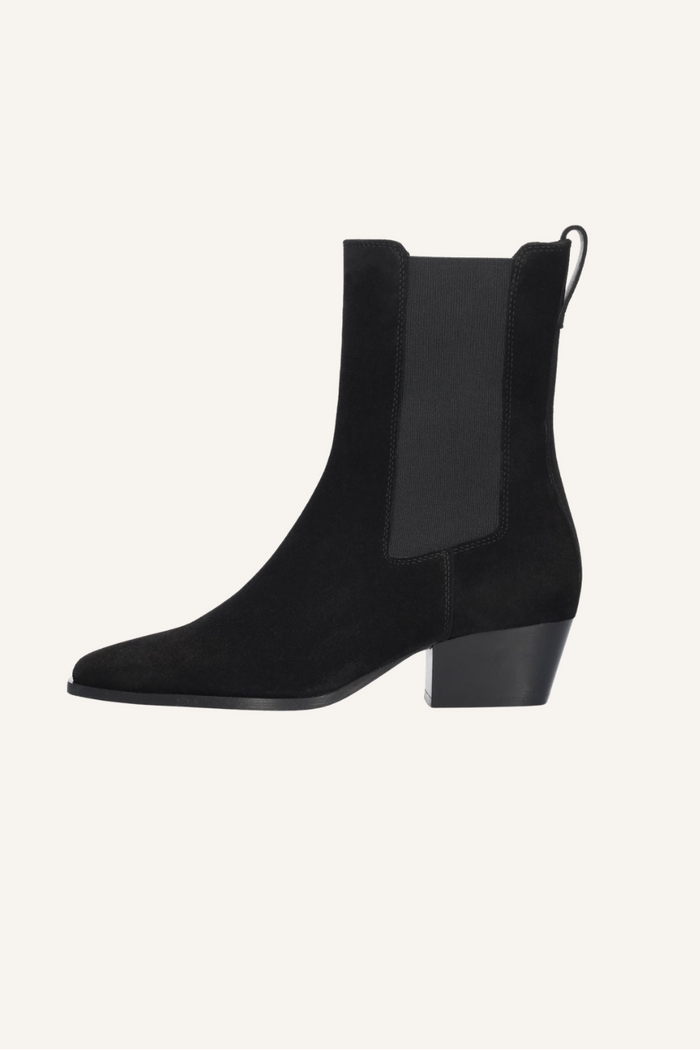 Stiefelette Spinel in Negro