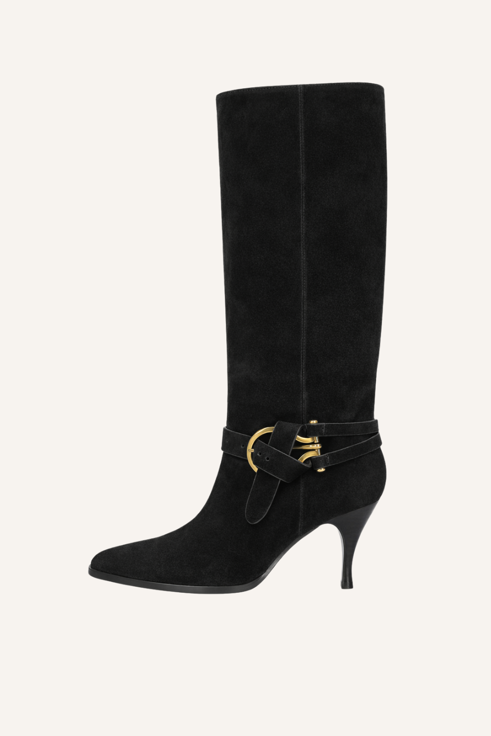 Stiefel Genevive in Negro