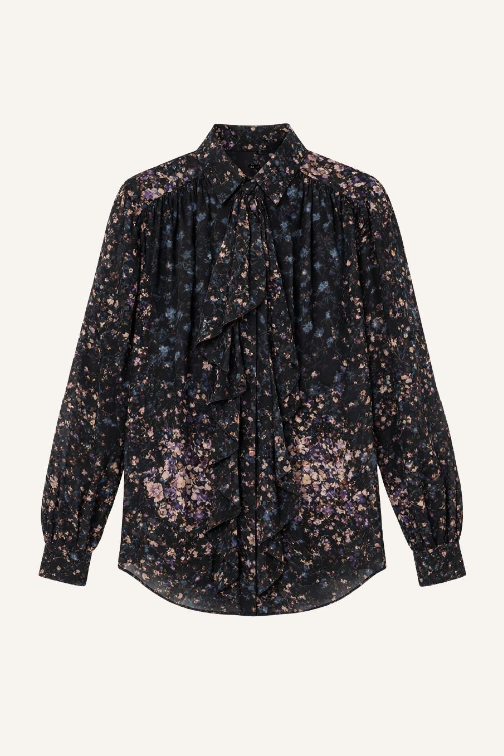 Bluse Gesture Long Sleeve aus Seide