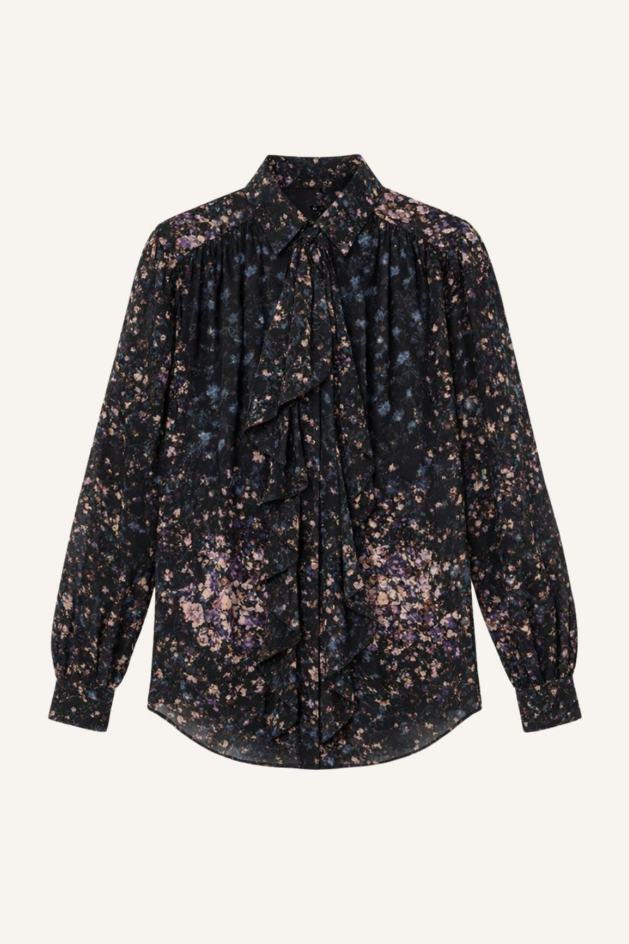 Bluse Gesture Long Sleeve aus Seide