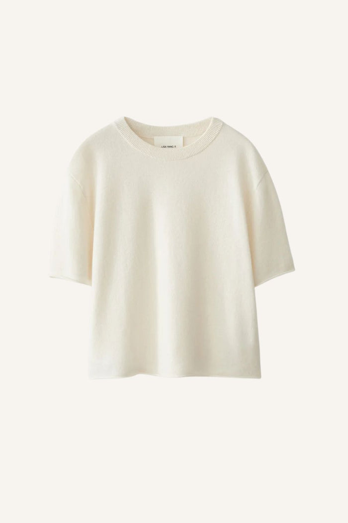 T-Shirt Cila in Cream