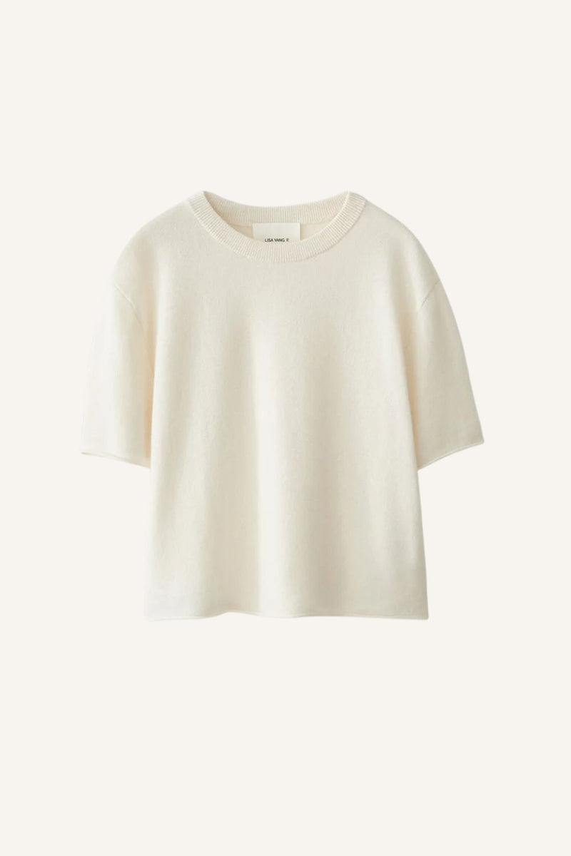 T-Shirt Cila in Cream