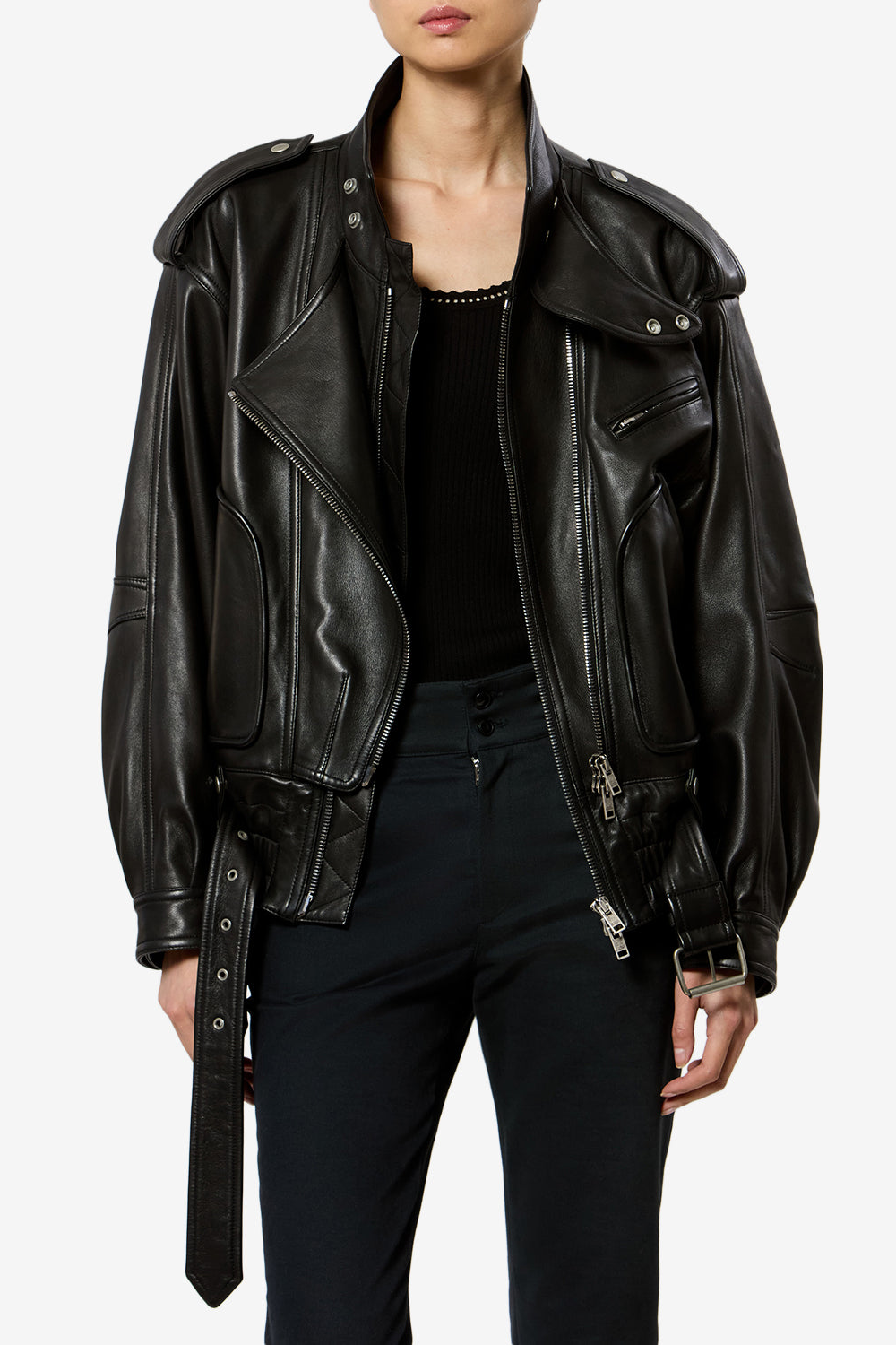 Jacke Farza aus Lammleder