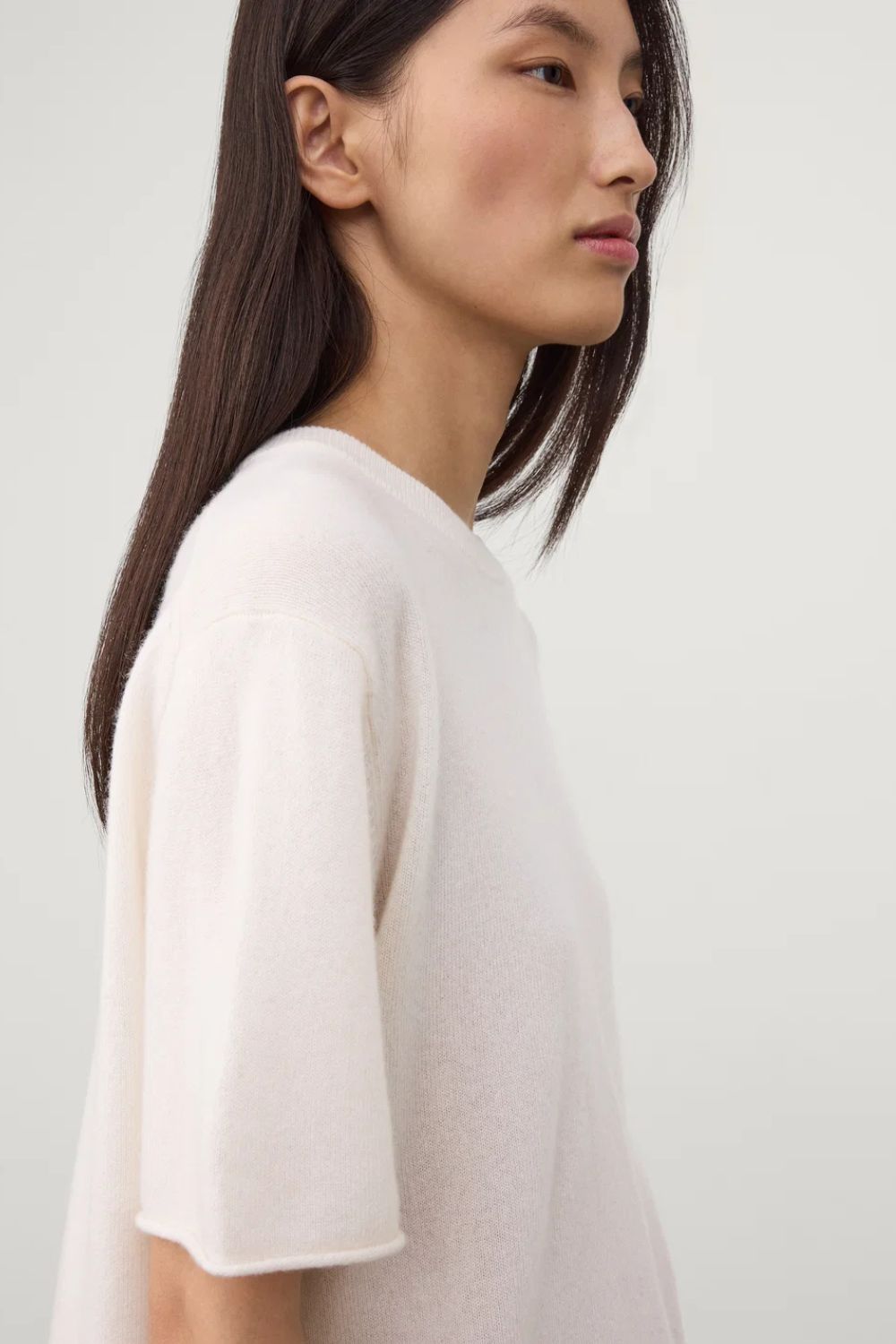 T-Shirt Cila in Cream