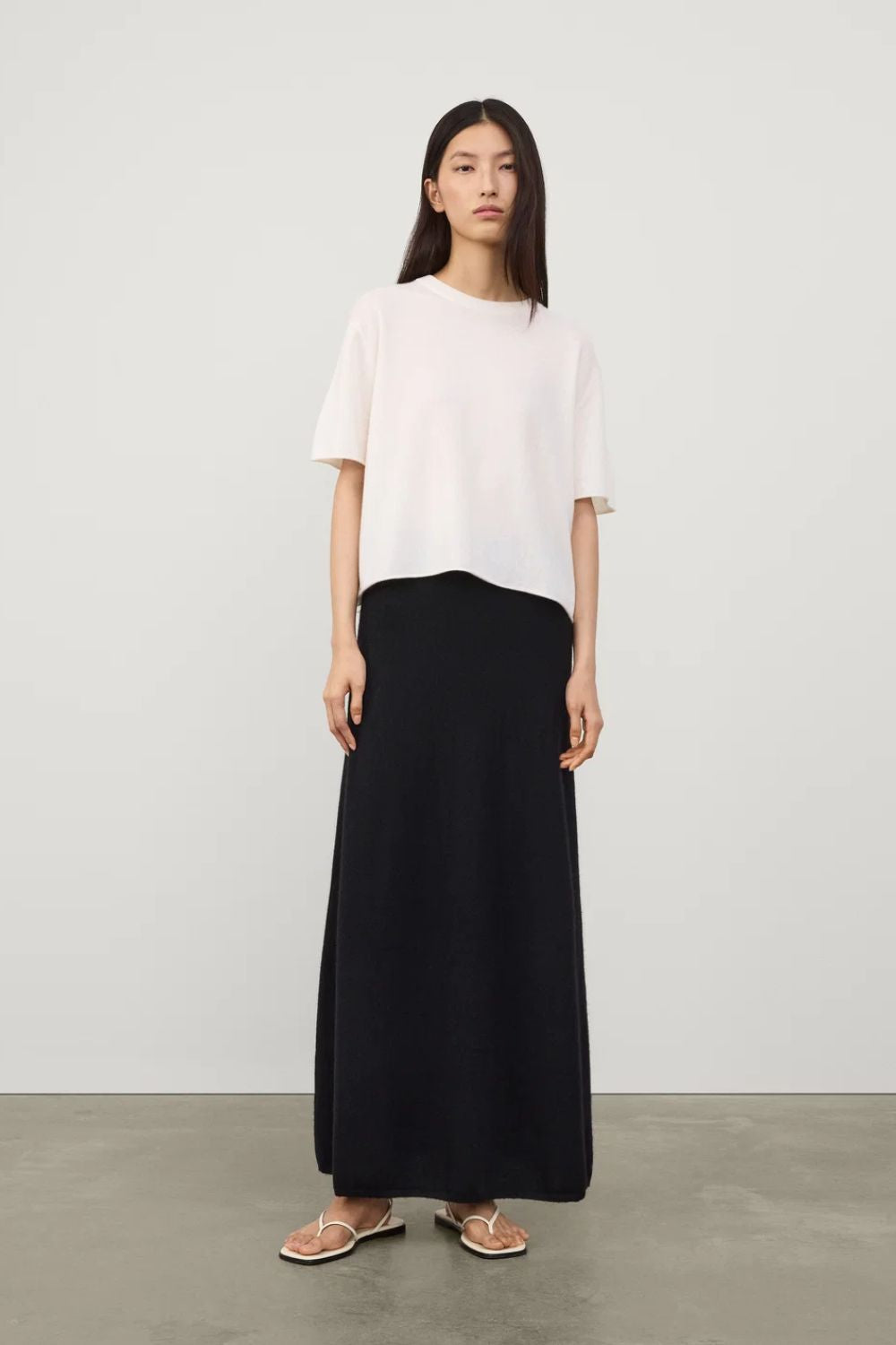 T-Shirt Cila in Cream