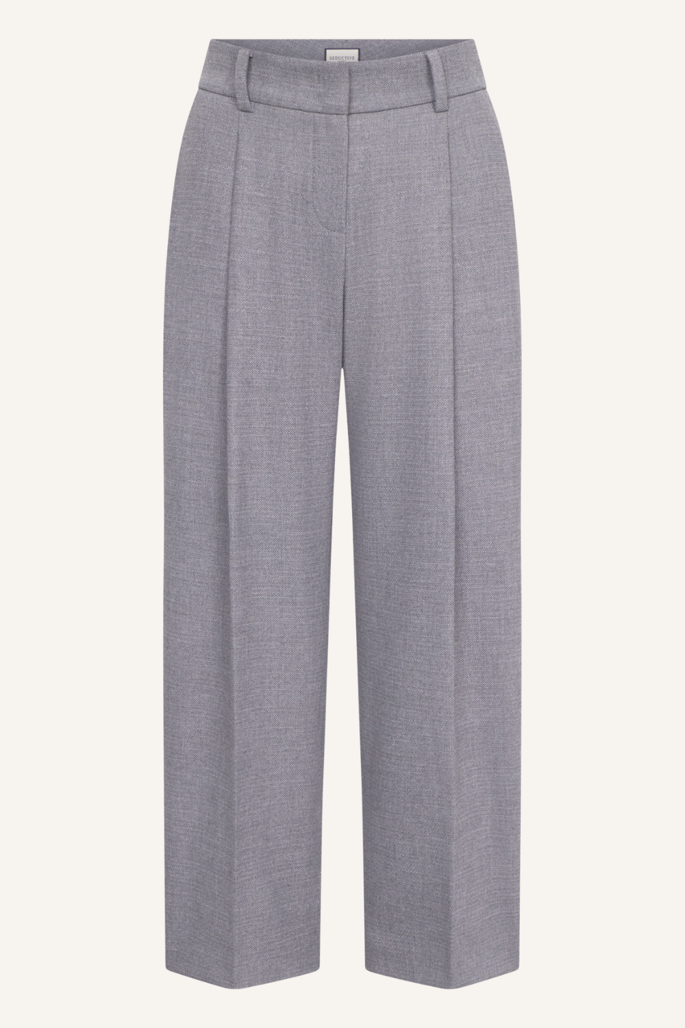 Hose Sloanne Blended Panama in Dunkelgrau