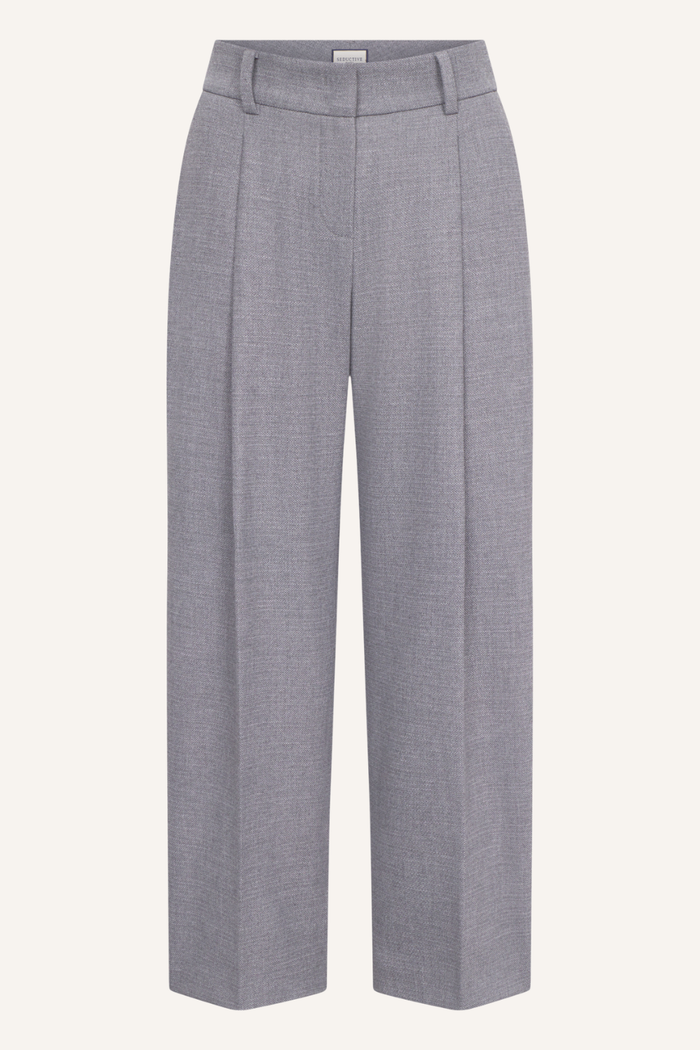 Hose Sloanne Blended Panama in Dunkelgrau