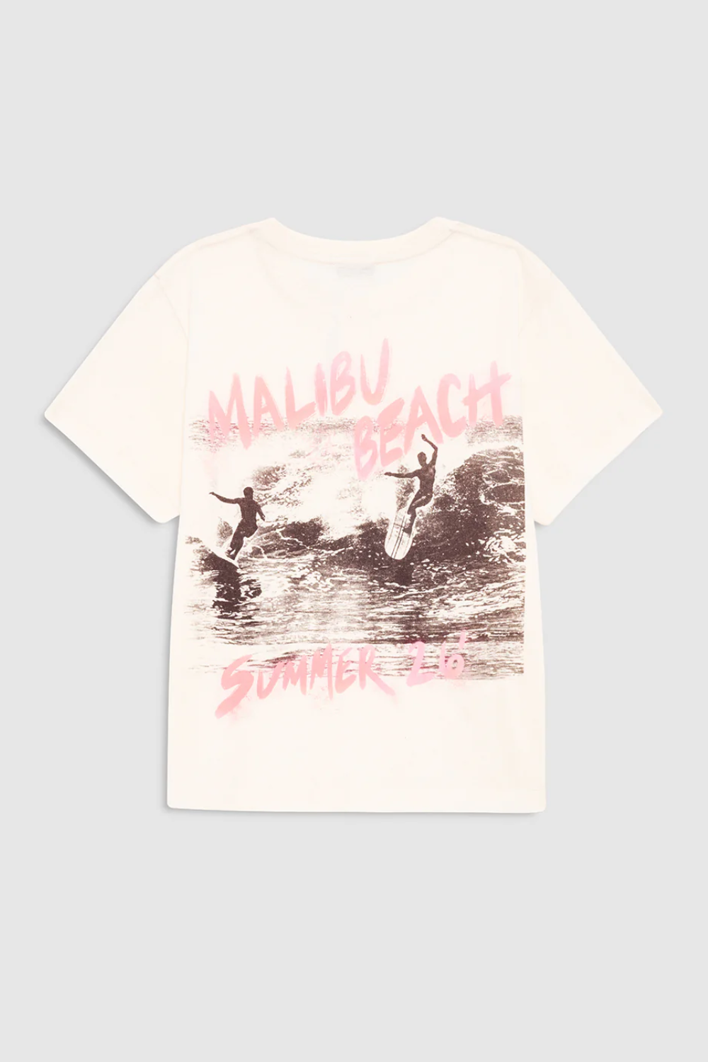 Tee Shelly Surfer in Washed Buttercream