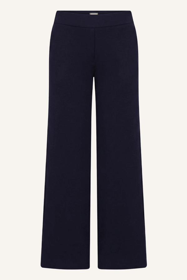 Hose Naley Italian Jersey in Dunkelblau