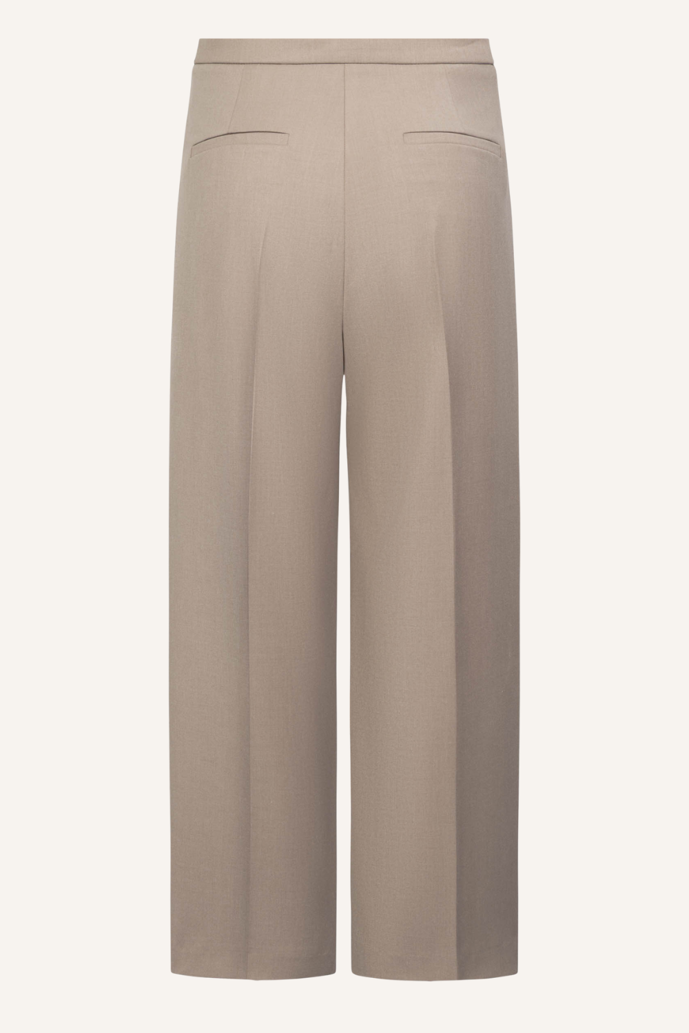 Hose Louella Optical Flannel Wool in Hanf