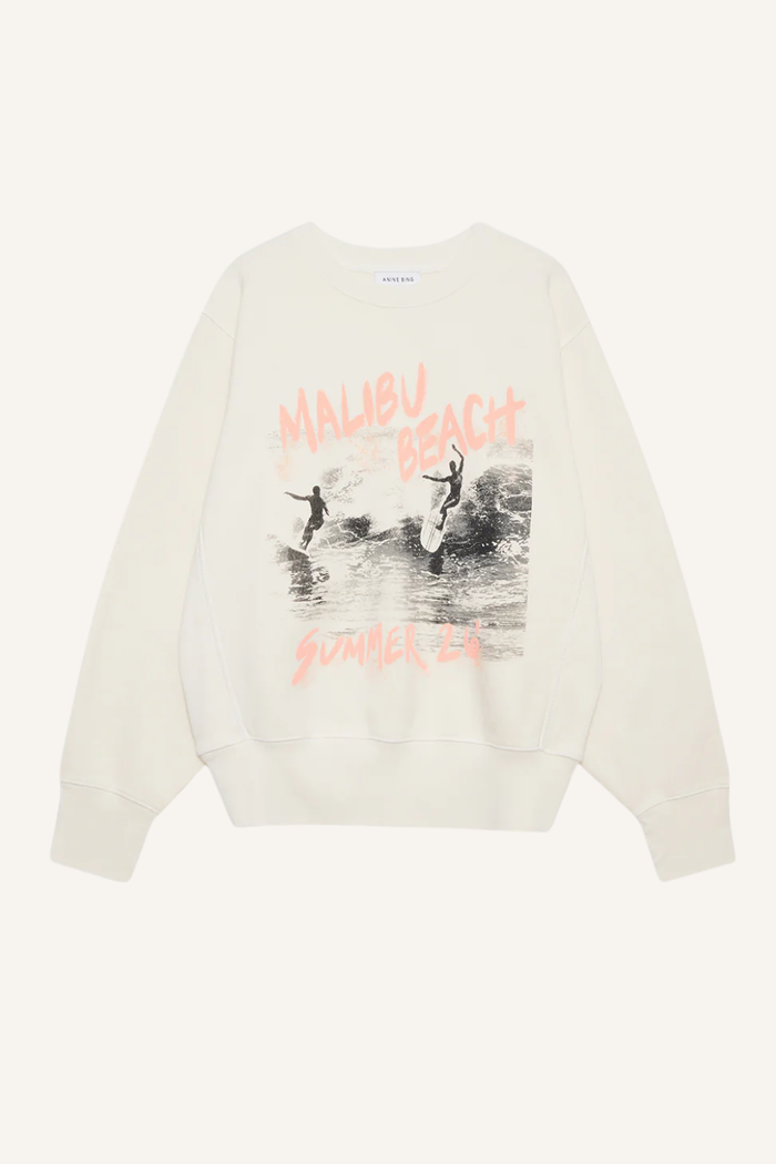 Sweatshirt Harry Surfer in Washed Buttercream